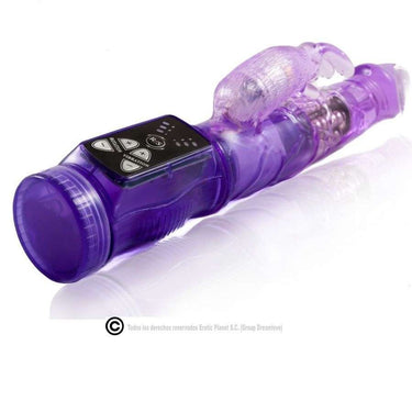 Vibratore multifunzione in jelly con controllo elettronico e stimolatore clitoride